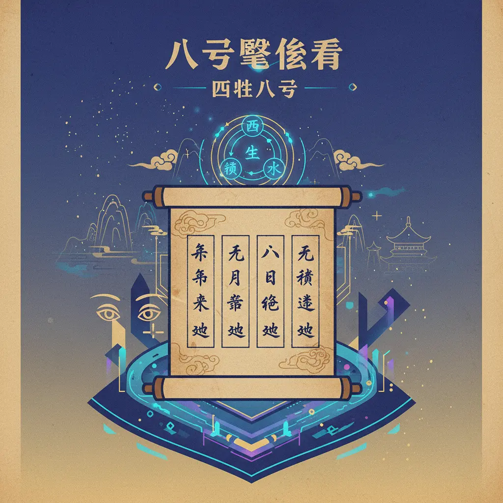 八字怎麼看 - 四柱八字