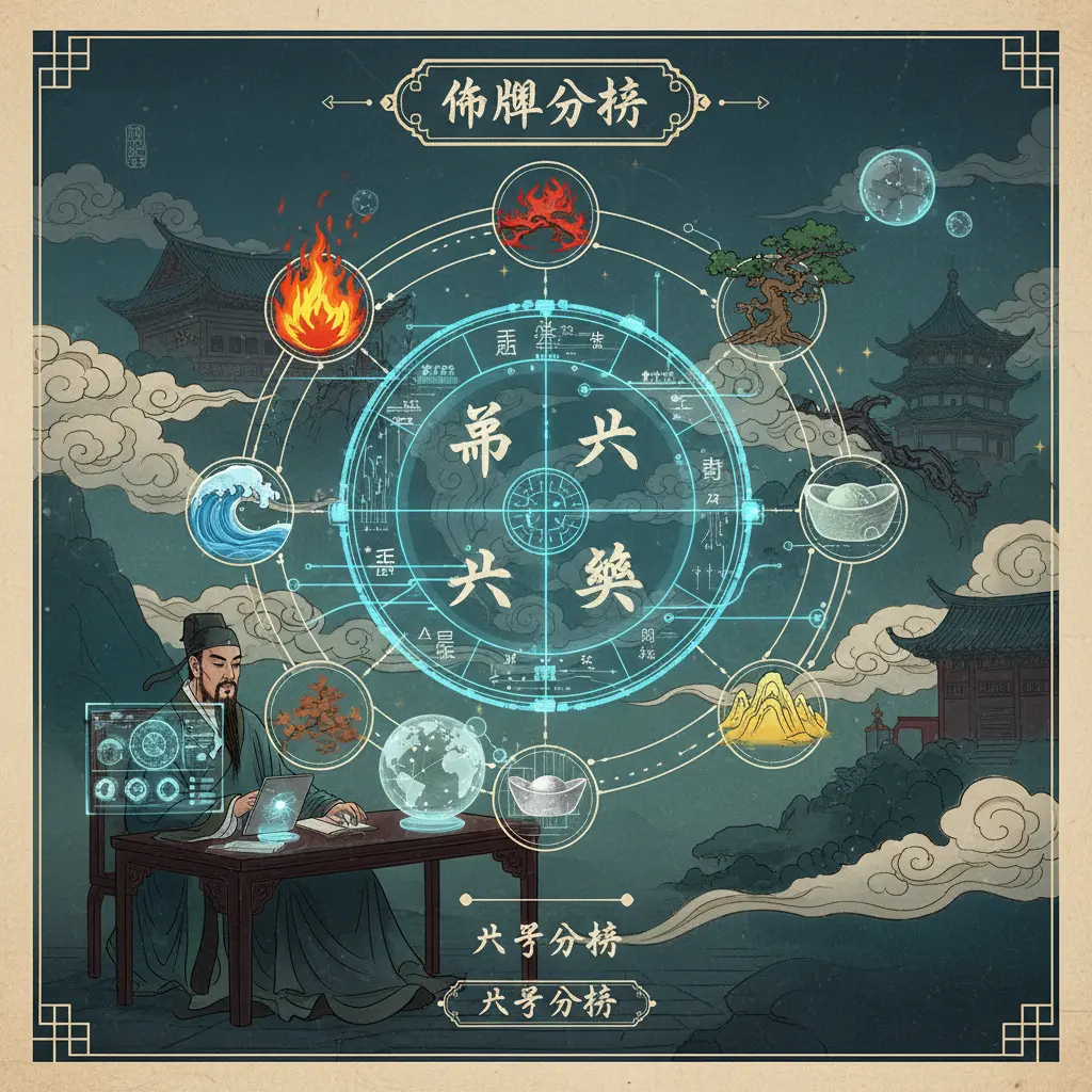 八字分析 - 命盤分析