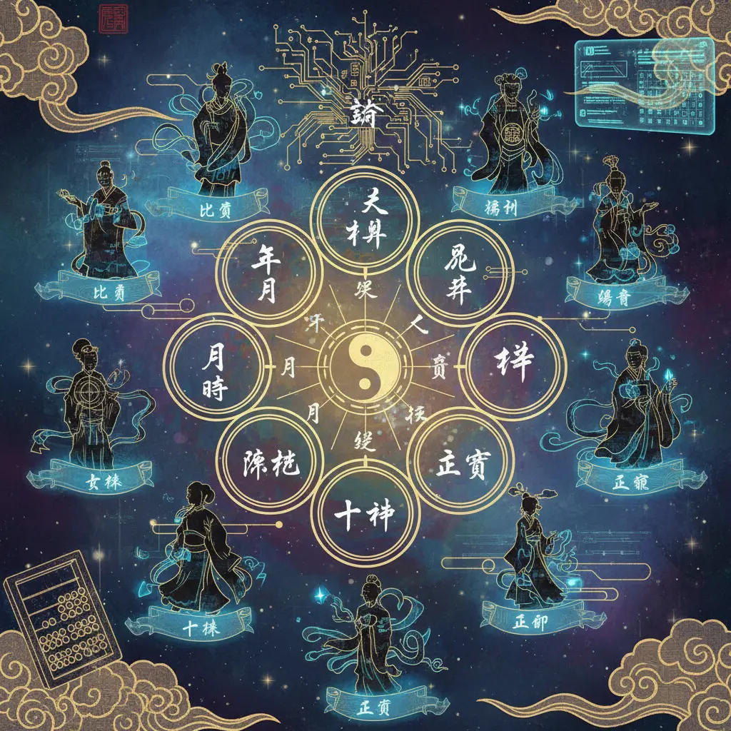 八字計算 - 十神理論