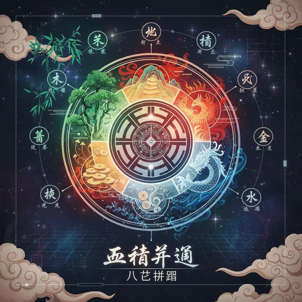 八字排盤 - 五行開運