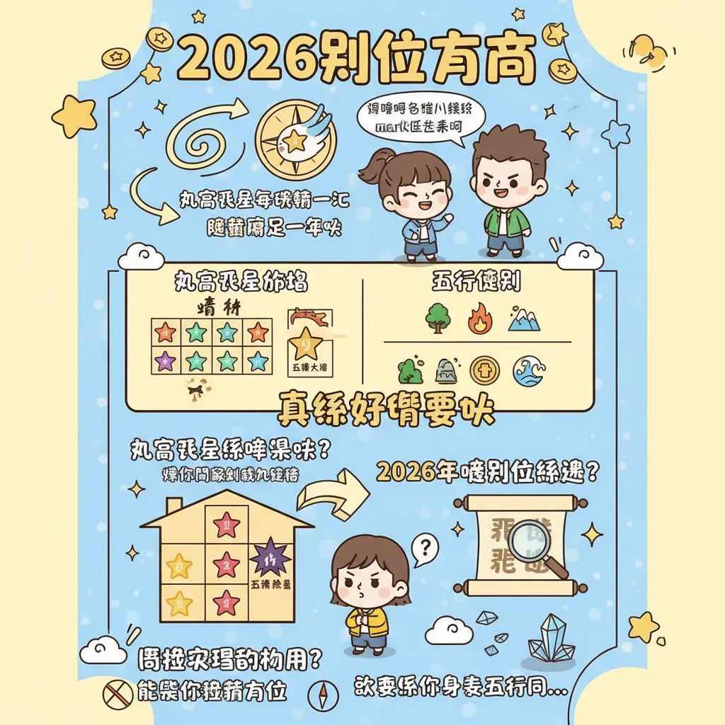 2026財位方向：九宮飛星佈局與五行催財祕訣