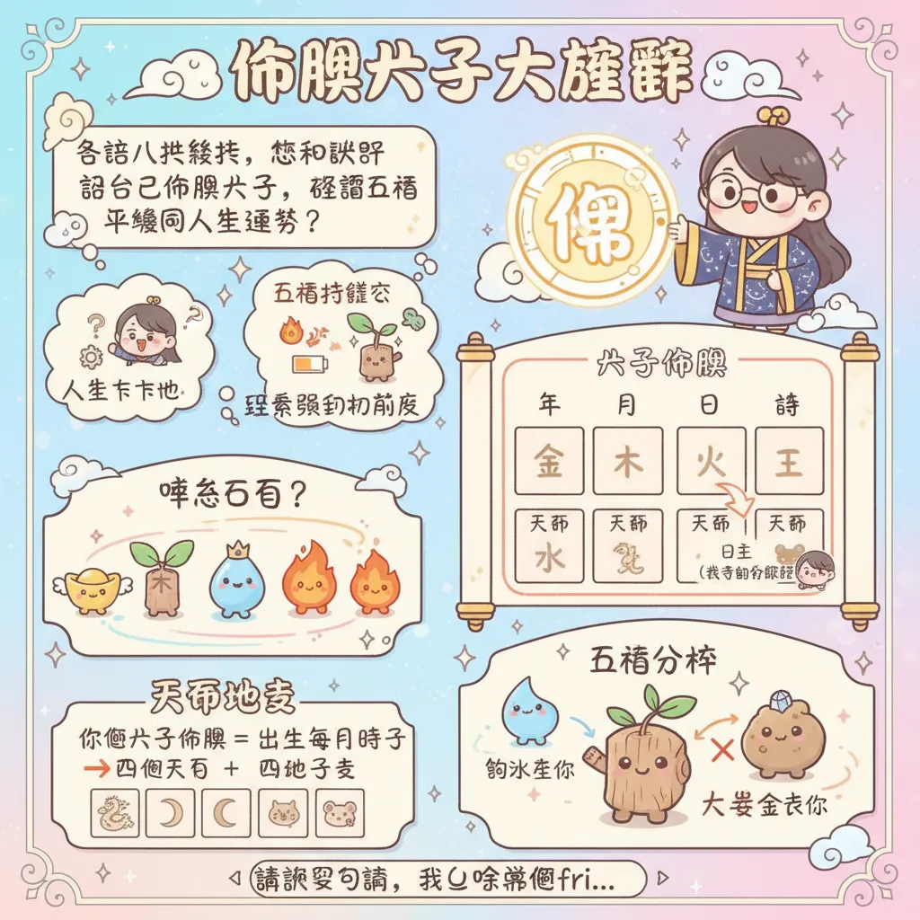 解讀命盤八字：點樣睇五行平衡與人生運勢？
