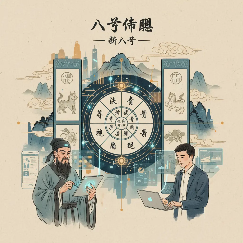 算八字 - 八字命盤