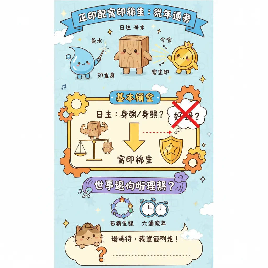 正印配官印相生：點樣從格局推論流年運勢？