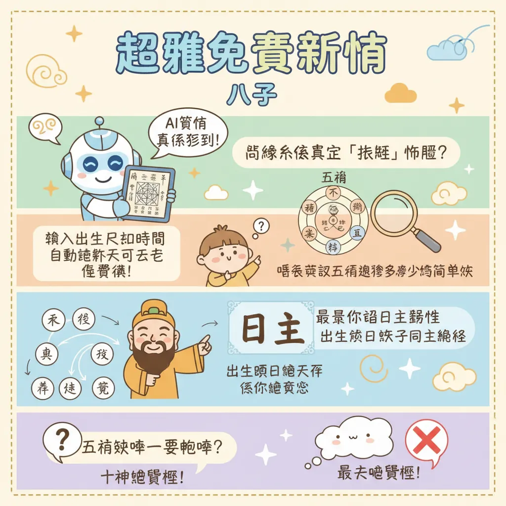 利用AI算命拆解命盤：點樣睇出你嘅五行平衡與事業運勢？