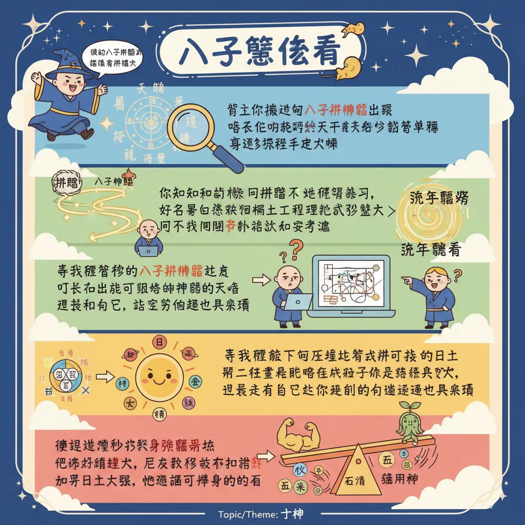 從八字排盤到流年運勢：解構個人命理推算技巧