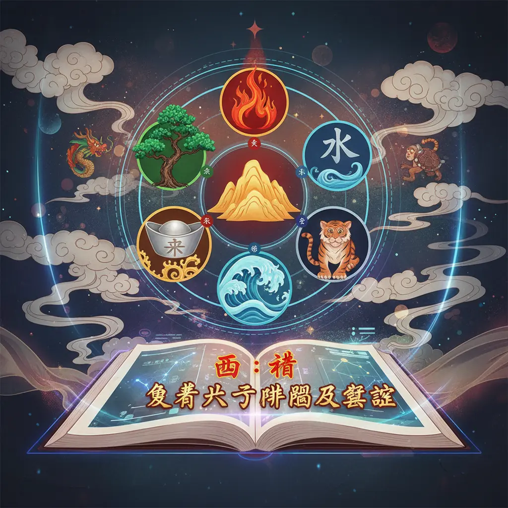 免費八字排盤及解說 - 五行