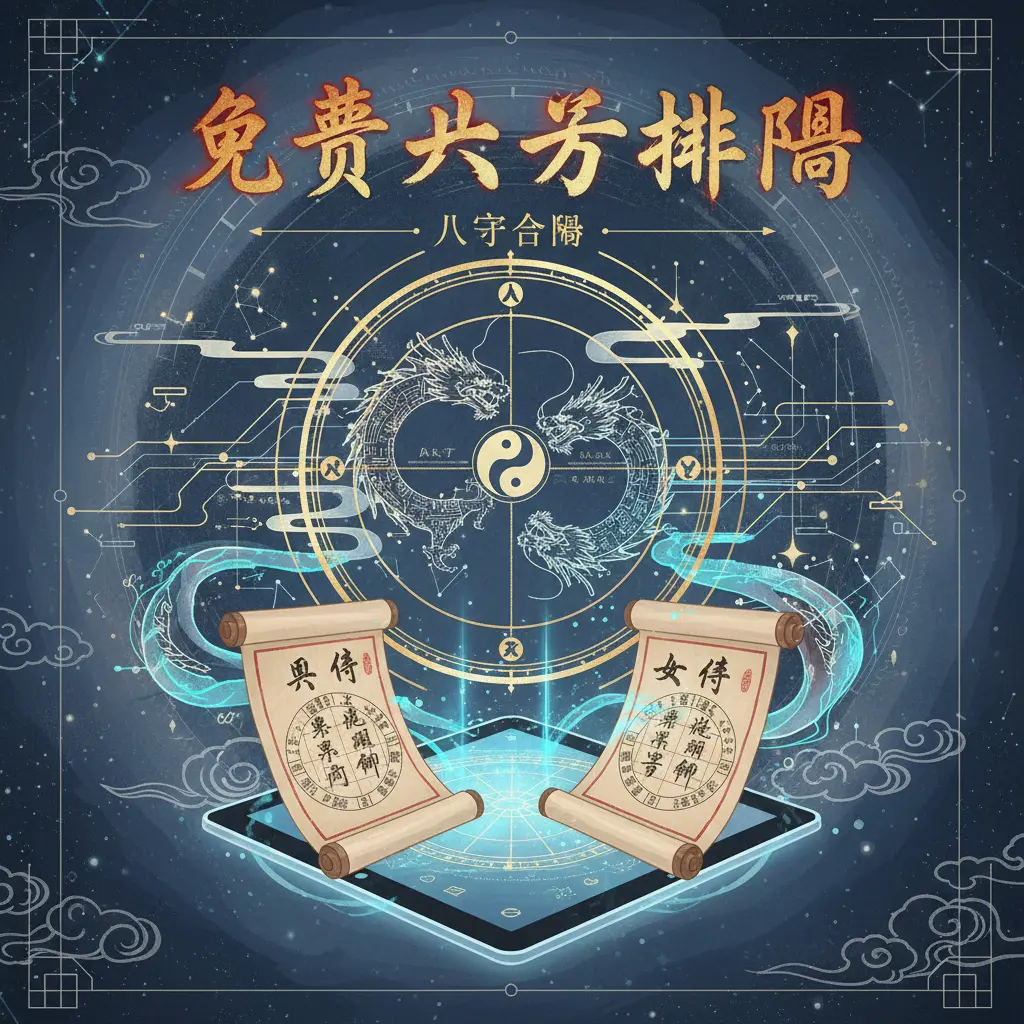 免費八字排盤 - 八字合盤