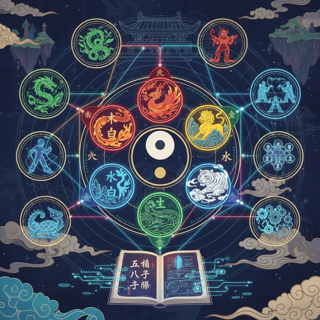 八字合盤 - 五行