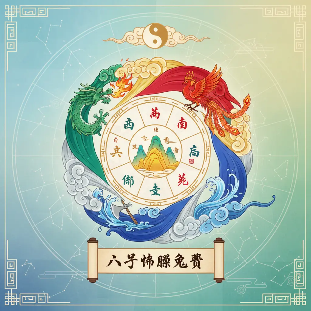 八字命盤免費 - 五行