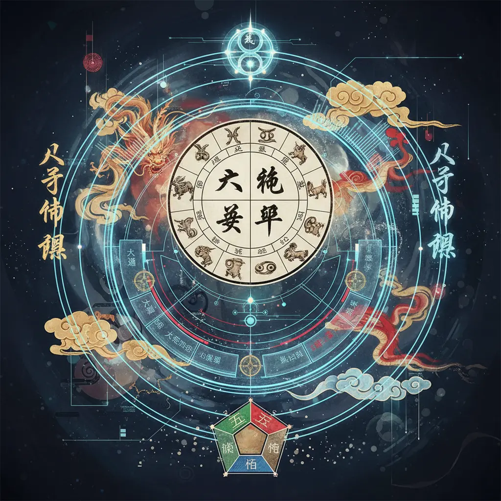 命盤 - 八字命盤