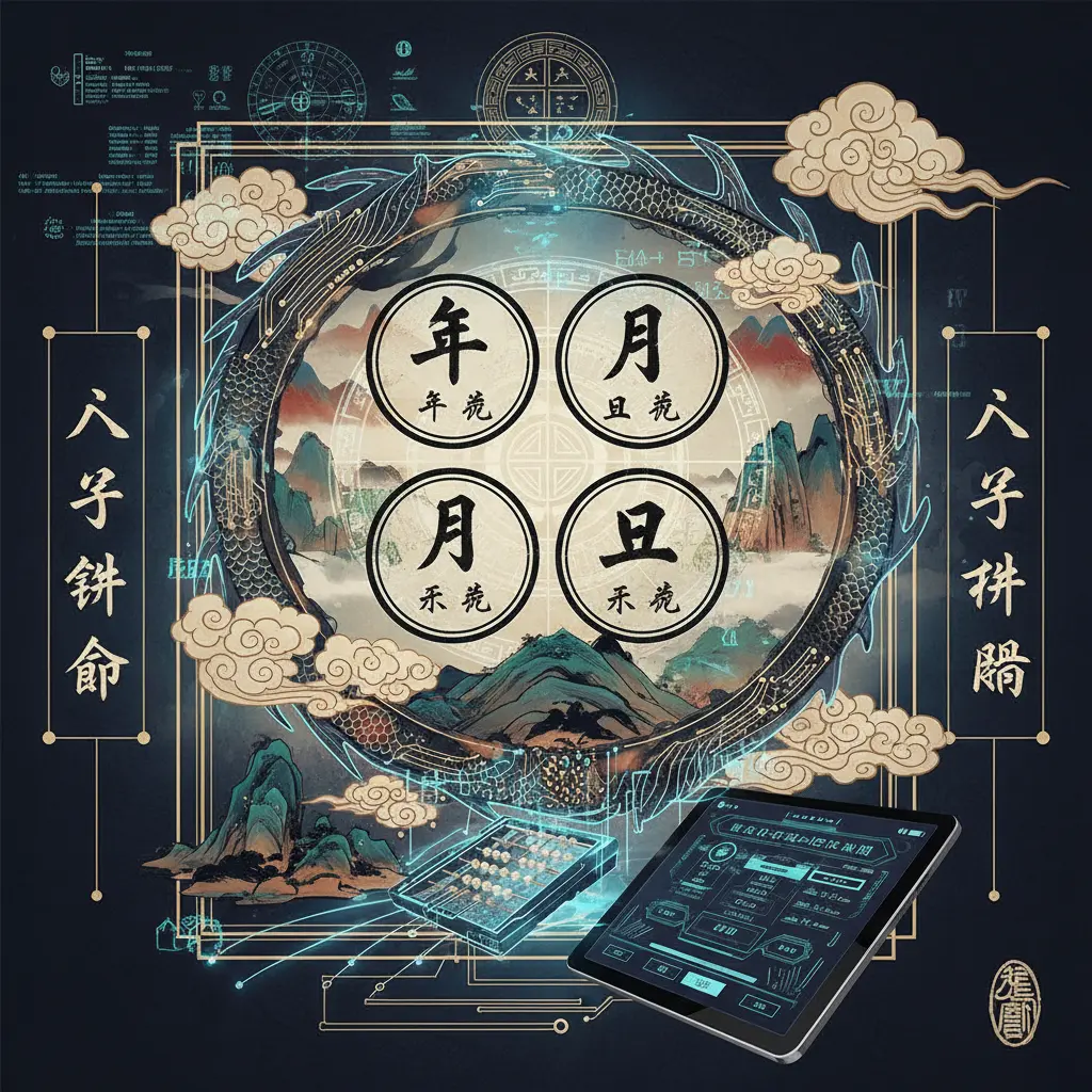 八字計算 - 八字排盤