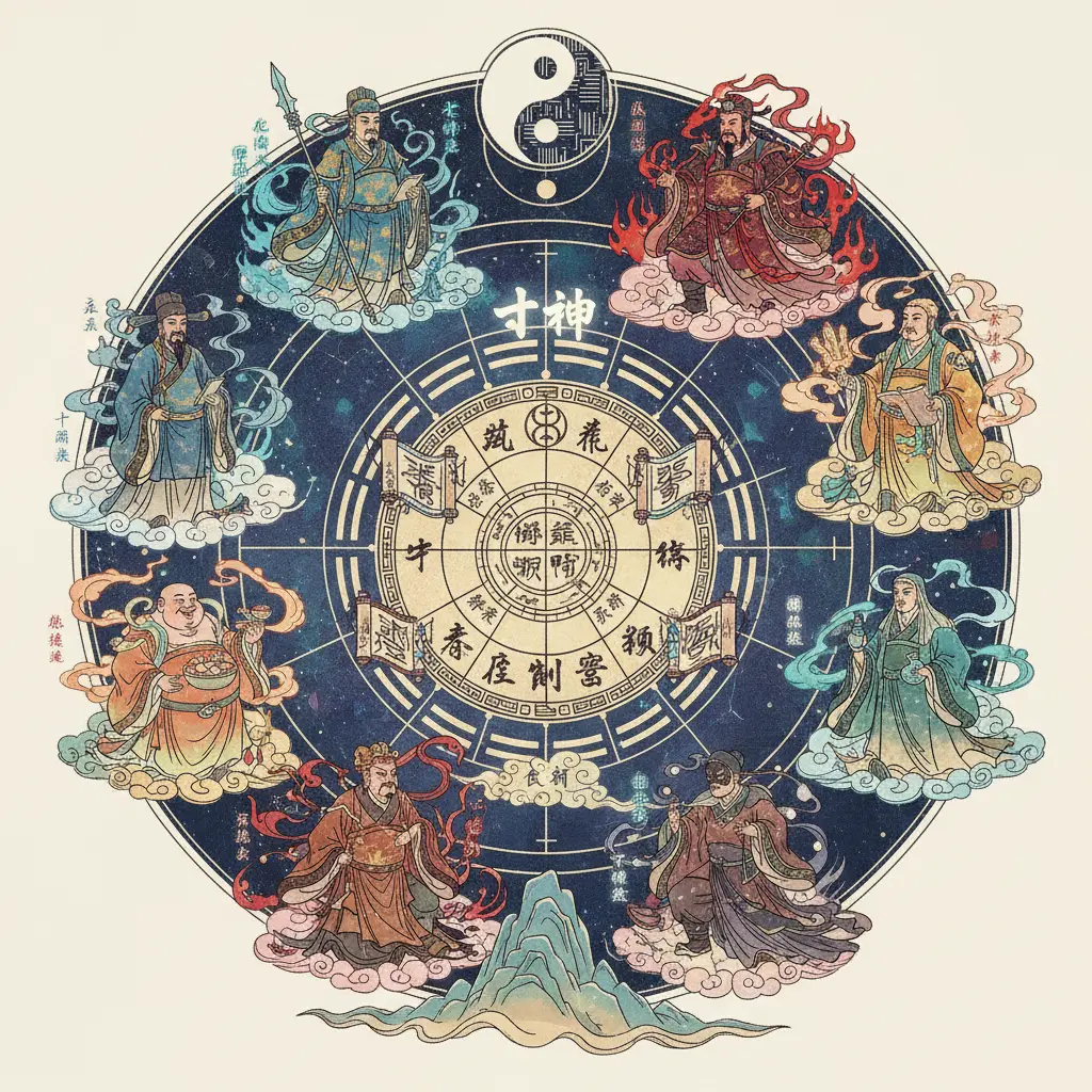 八字命盤 - 十神