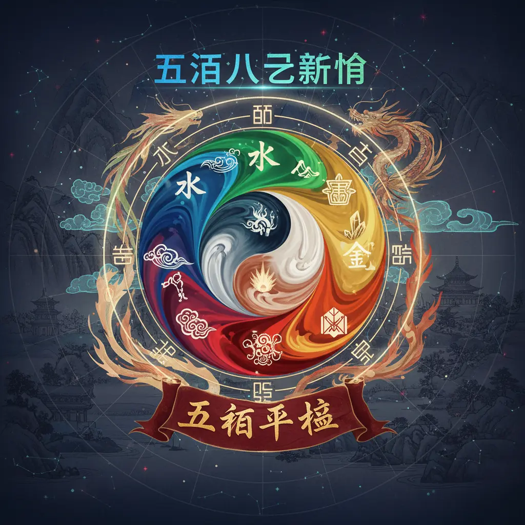 五行八字算命 - 五行平衡