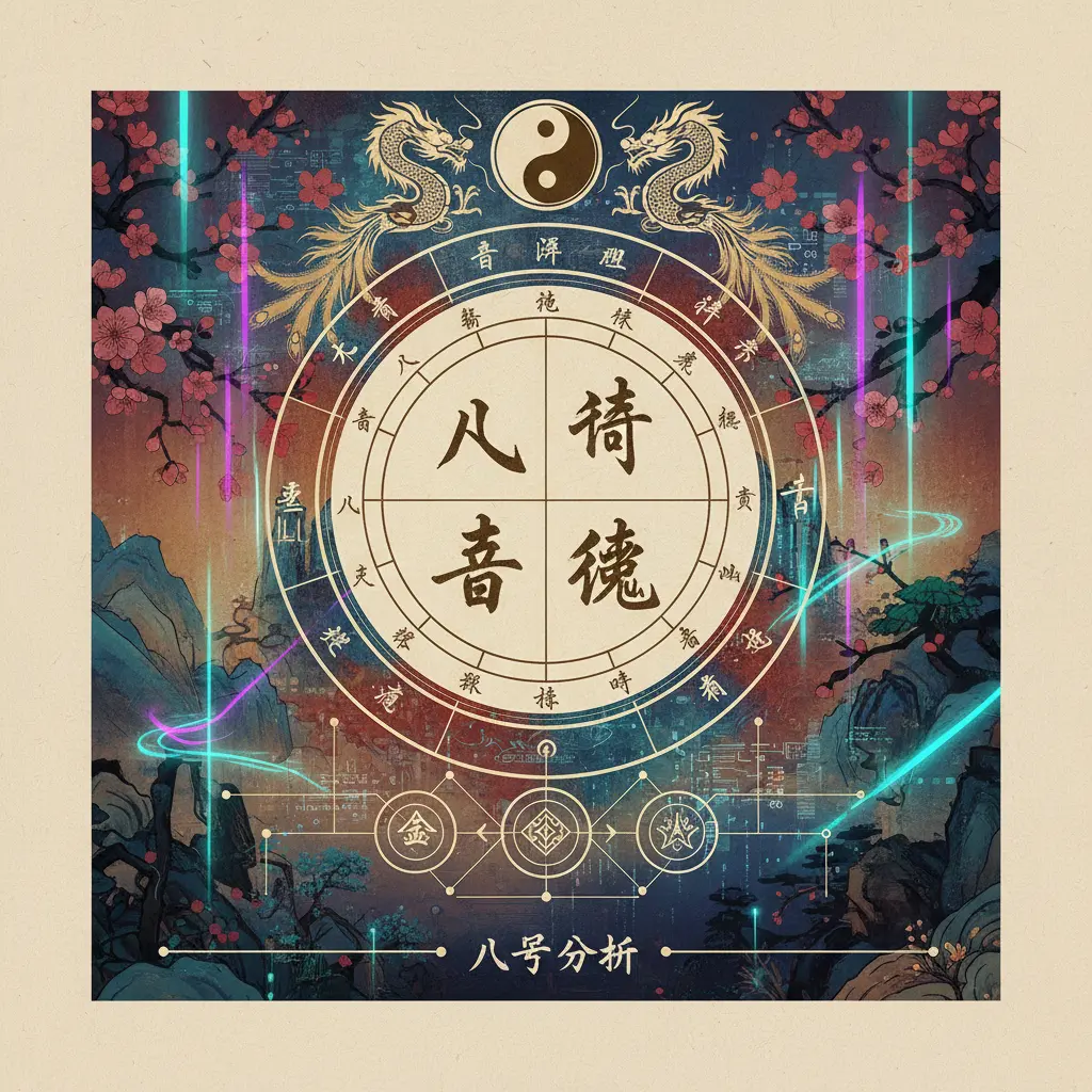 八字分析 - 八字命盤