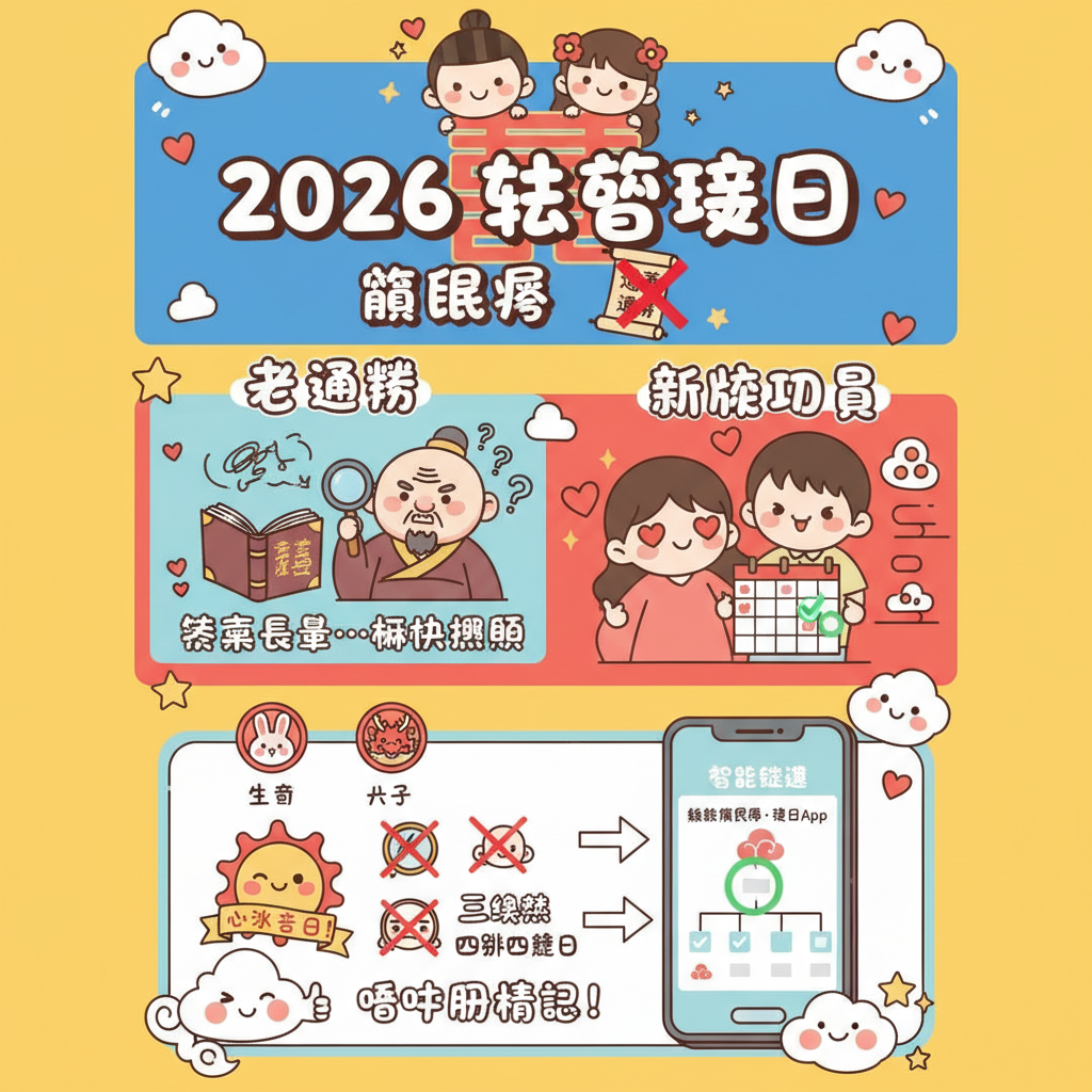 擇日大妗姐傳統禁忌盲年農民曆婚嫁習俗黃道吉日八字生肖擇日學流年運程結婚吉日四離四絕日趨吉避兇三娘煞宜嫁娶無春年時辰八字婚禮禁忌沖煞