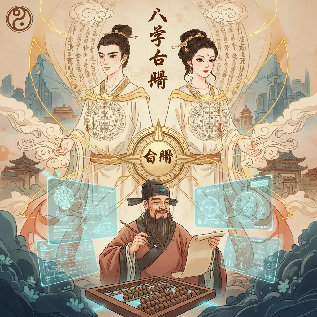 算八字 - 八字合盤