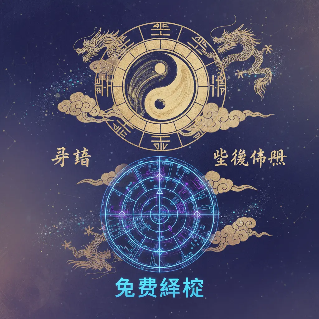 紫微命盤免費解析 - 易經